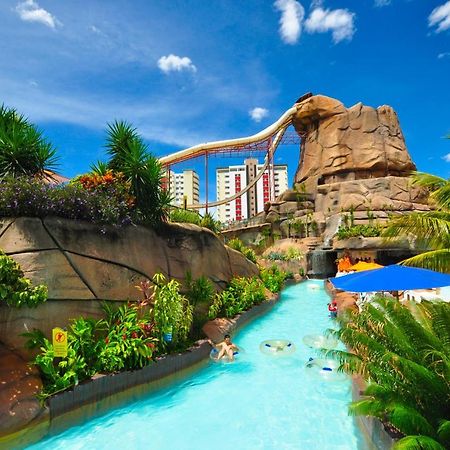 Spazzio Diroma Com Acesso Ao Acqua Park, Splash E Slide Caldas Novas Exteriör bild