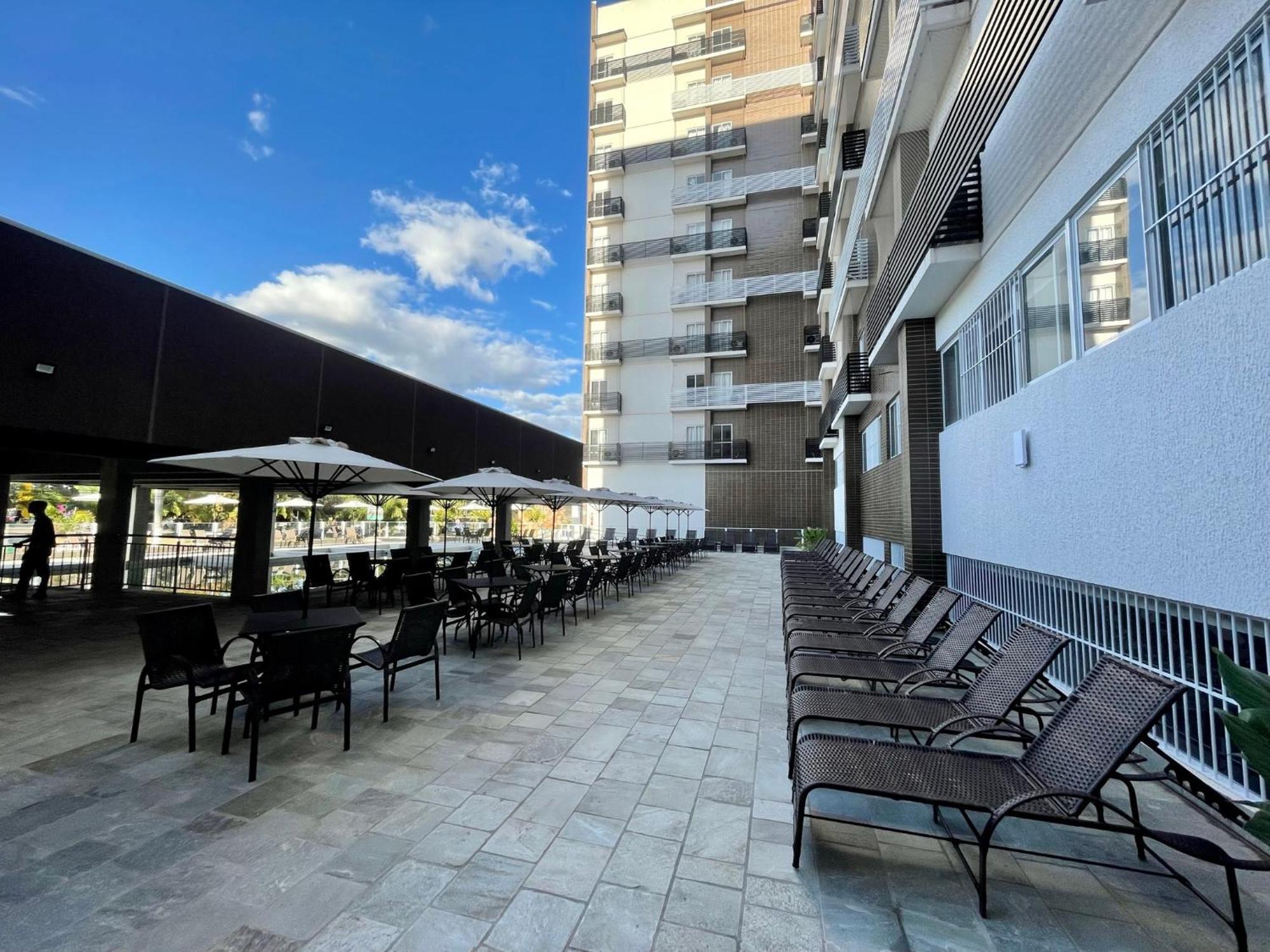Spazzio Diroma Com Acesso Ao Acqua Park, Splash E Slide Caldas Novas Exteriör bild